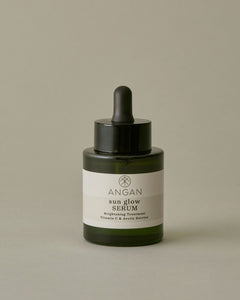 ANGAN Sun Glow Vitamin C Brightening Serum — glow serum for sensitive skin, Iceland